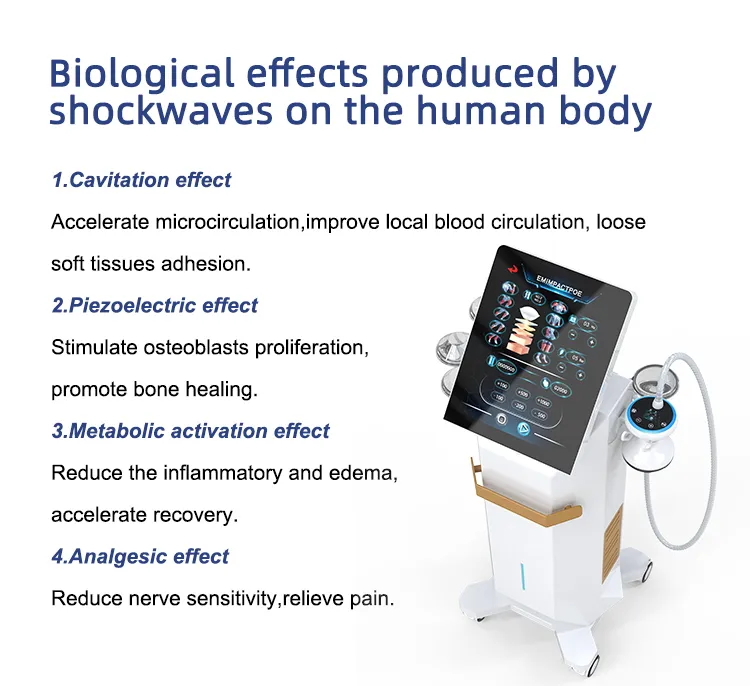 Vertical FSWT Shock Wave Therapy Machine for Enhanced Pain Relief 2