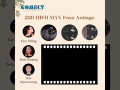 22D HIFU MAX  Face Anti Age Wrinkle Removing Skin Tightening Beauty Machine