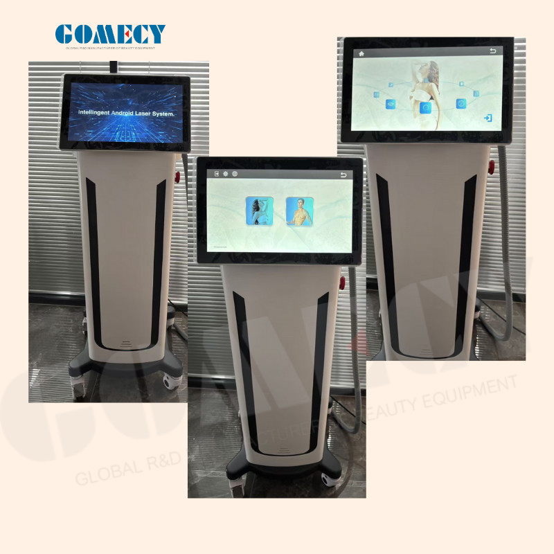 GOMECY Android System 4-Wavelength Diode Laser for Permanent Hair ...